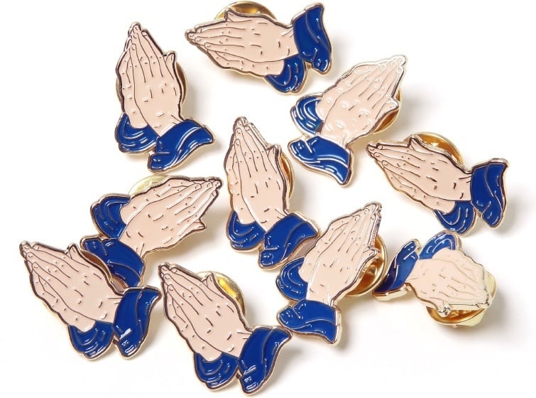 Praying Hands Pin